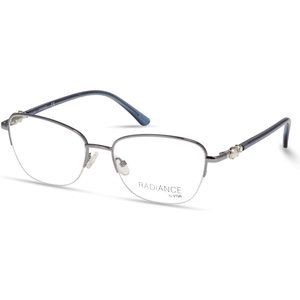 New Radiance by Viva VV-8021 020 Silver & Grey Eyeglasses 55/17/140